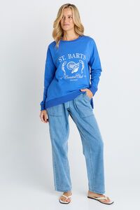 Betty Basics Printed Palma Sweat