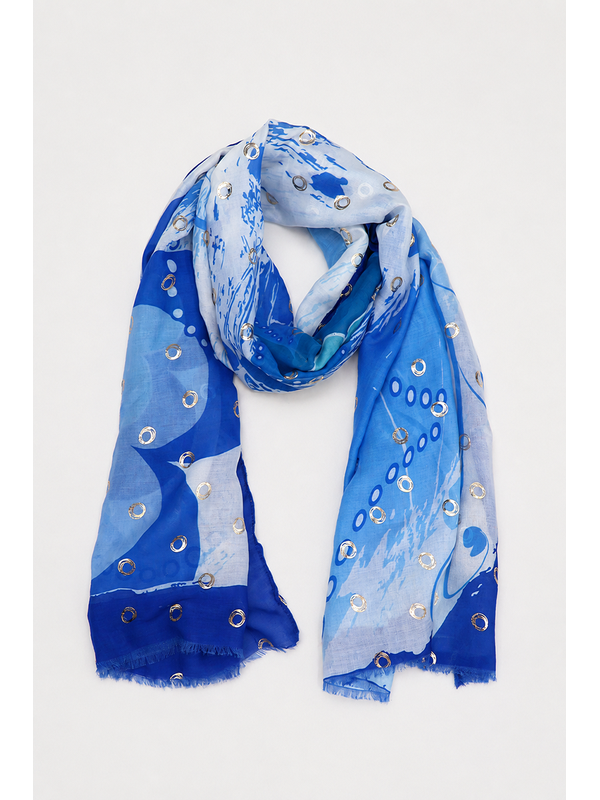 Alice + Lily Flower + Circle Scarf
