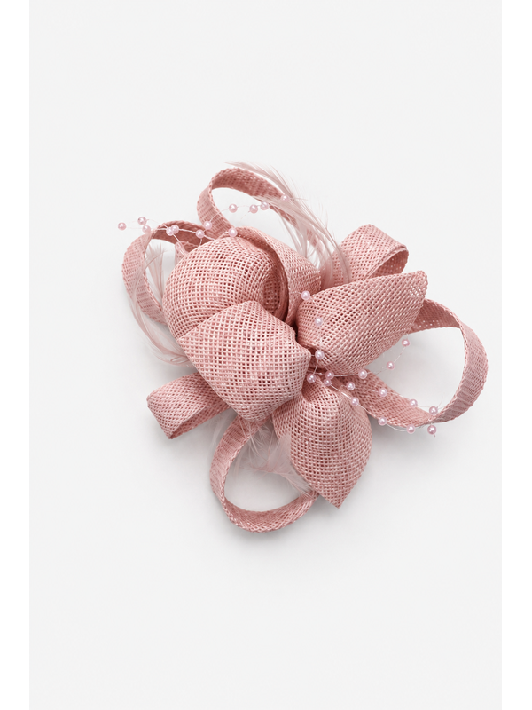 Head Start Linen Clip Fascinator