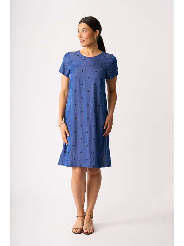 Oh Three Spot On A Line Dress
