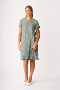 Oh Three Spot On A Line Dress