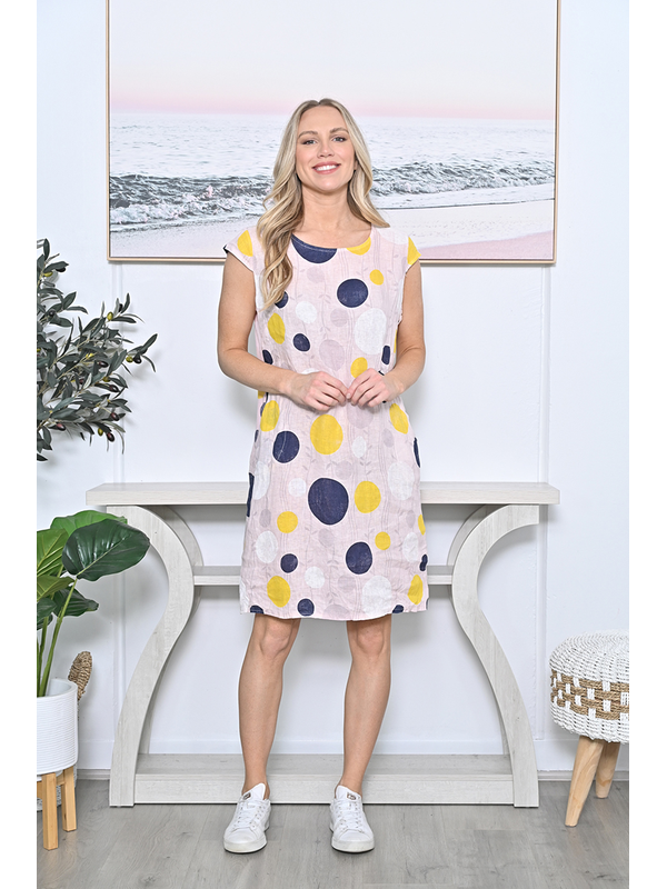 AE Luxe Poppy Cap Sleeve Circle Dress