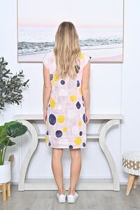 AE Luxe Poppy Cap Sleeve Circle Dress