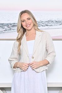 AE Luxe One Button Linen Jacket