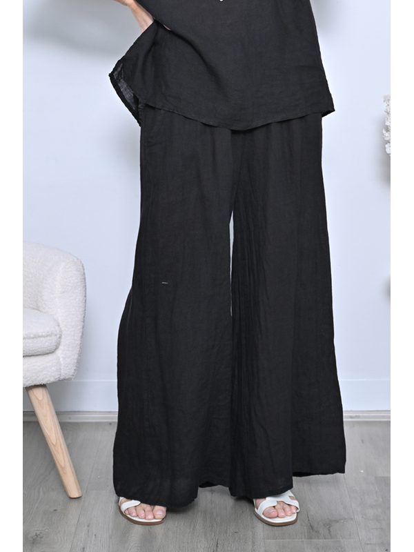 AE Luxe Wide Shirred Elastic Waistband Pants