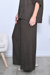 AE Luxe Wide Shirred Elastic Waistband Pants