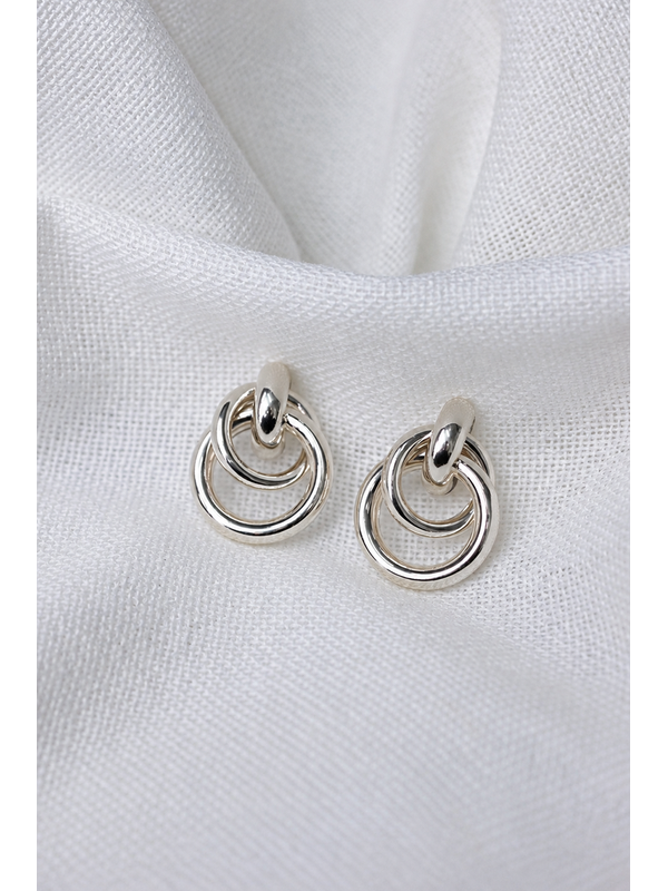 She Jewellery Orbit Hoop Earrings