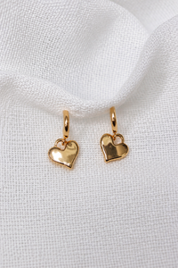 She Jewellery Heart Drop Earrings
