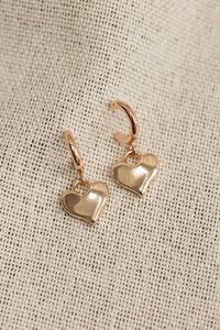 She Jewellery Heart Drop Earrings
