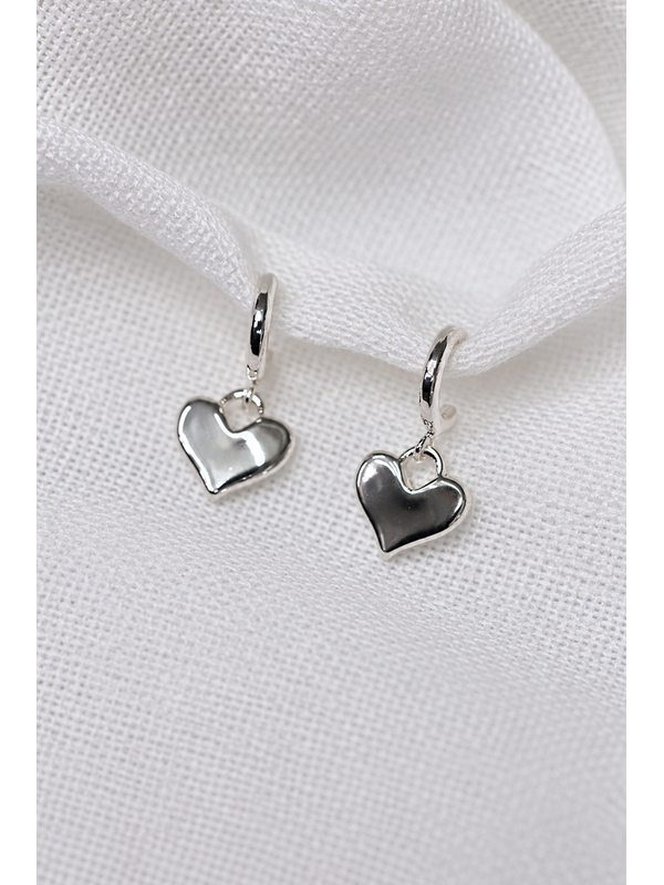 She Jewellery Heart Drop Earrings