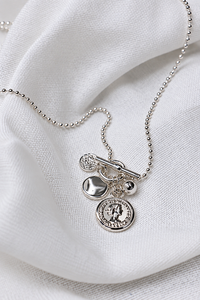 SHE Jewellery Charm Drop Necklace
