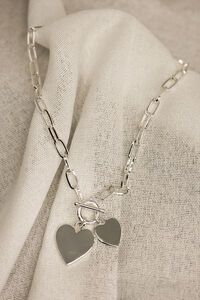 She Jewellery Linked Hearts Necklace