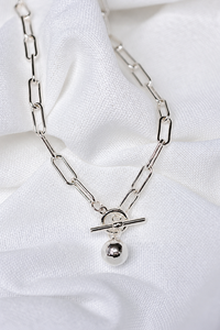 She Jewellery Chain Drop Necklace