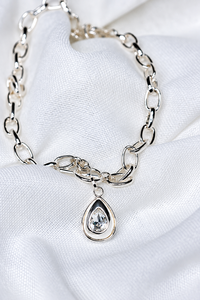 She Jewellery Teardrop Chain Necklace