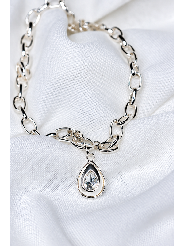 She Jewellery Teardrop Chain Necklace
