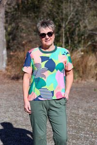 Foil Rib Vibes Top