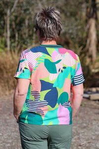 Foil Rib Vibes Top