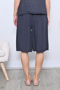 AE Luxe Knee Length Linen Short