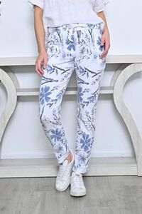 AE Luxe Clara Floral Crinkle Pant