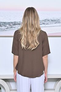 La Mode Open Layered Top
