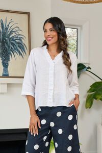 Foil Total Frill Shirt