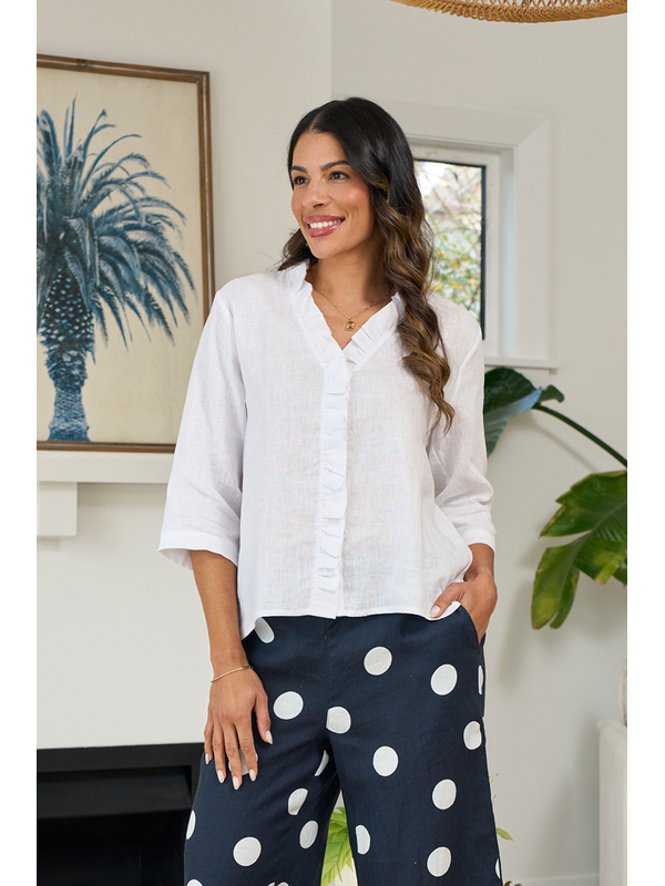 Foil Total Frill Shirt