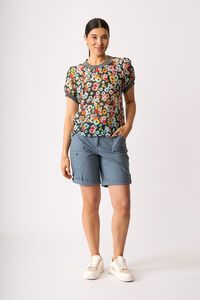 Memo Swing Rib Trim Top
