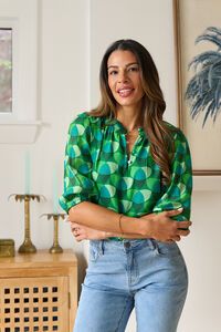 Memo Scoop Neck Blouse