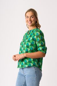 Memo Scoop Neck Blouse