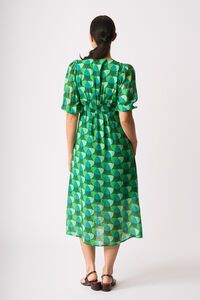 Memo V Neck Feature Dress