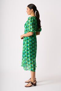 Memo V Neck Feature Dress