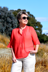 Memo Romantic Sleeve Blouse