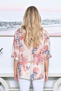 La Mode Floral Cotton Shirt