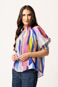 Leila + Luca Cosmic Sapphire Encourage Top