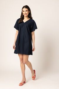 Seeking Lola Scallop Shortie Dress