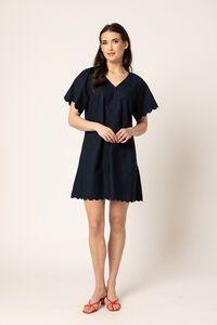 Seeking Lola Scallop Shortie Dress