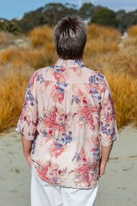 La Mode Floral Cotton Shirt