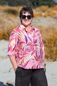 La Mode Floral Cotton Shirt