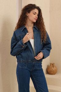 Iris Maxi Billie Denim Jacket