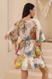 Iris Maxi Camille Ruffle Dress
