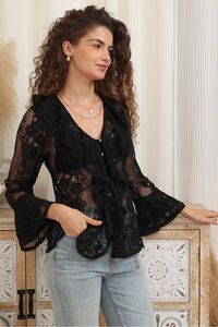 Iris Maxi Delilah Lace Top