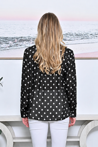 La Mode Polka Dot Shirt