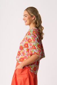 Memo Scoop Neck Blouse