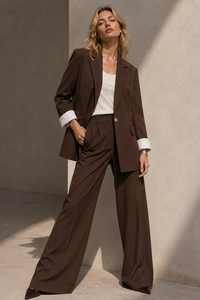 Smaibulun Pinstripe Lining Blazer