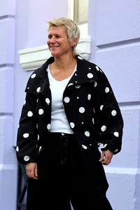 Smaibulun Stud Polka Dot Jacket