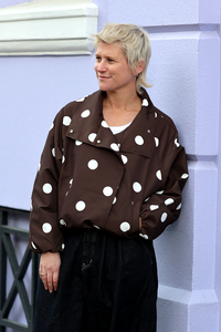Smaibulun Stud Polka Dot Jacket