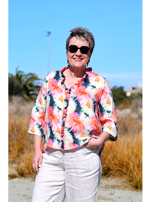 Foil Total Frill Shirt