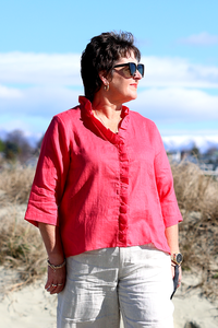 Foil Total Frill Shirt