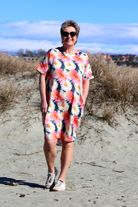 Preen Back Pleat Dress