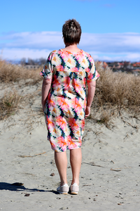 Preen Back Pleat Dress